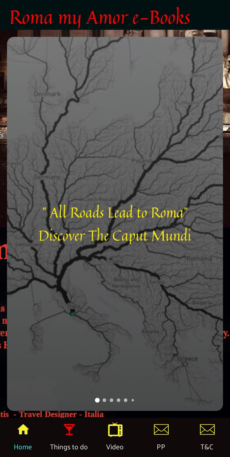 Free App on App Store Roma my Amor e-Books