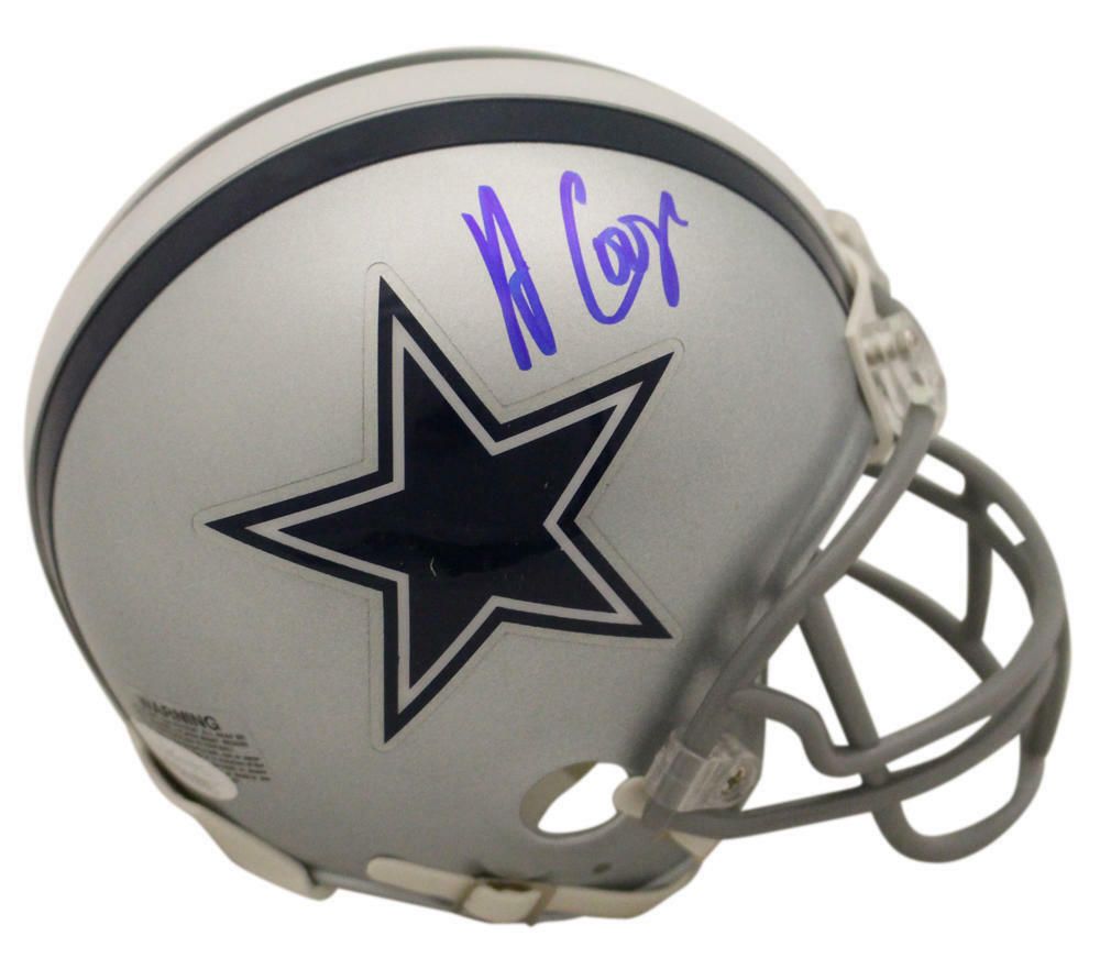 Amari Cooper Autographed Dallas Cowboys Mini Helmet JSA