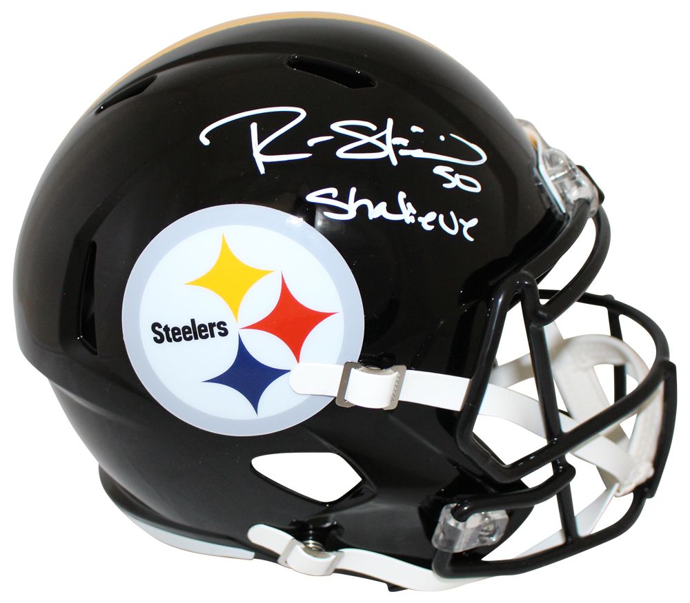 Ryan Shazier Autographed Pittsburgh Steelers Replica Helmet Shalieve JSA