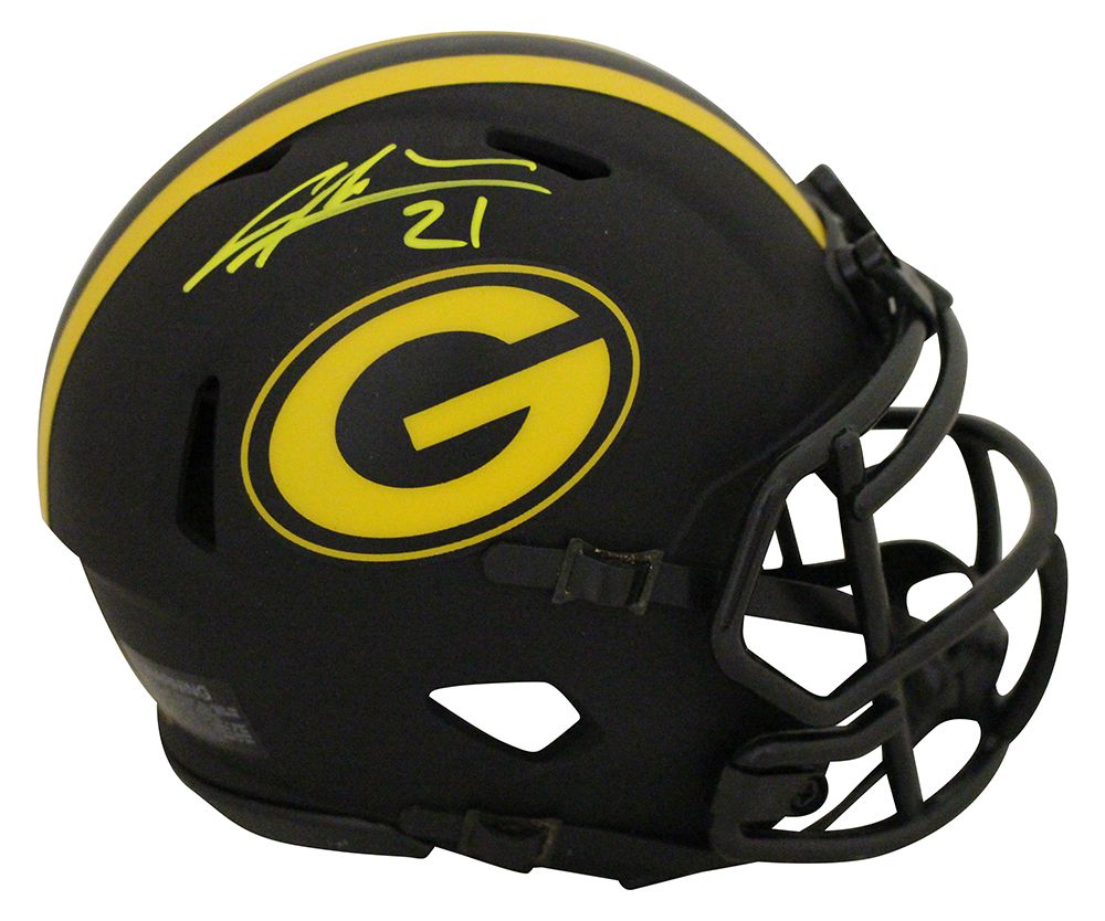 Charles Woodson Signed Green Bay Packers Eclipse Mini Helmet JSA