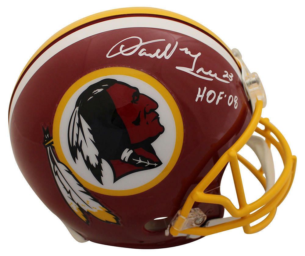 Darrell Green Autographed Washington Redskins Authentic TB Helmet HOF JSA