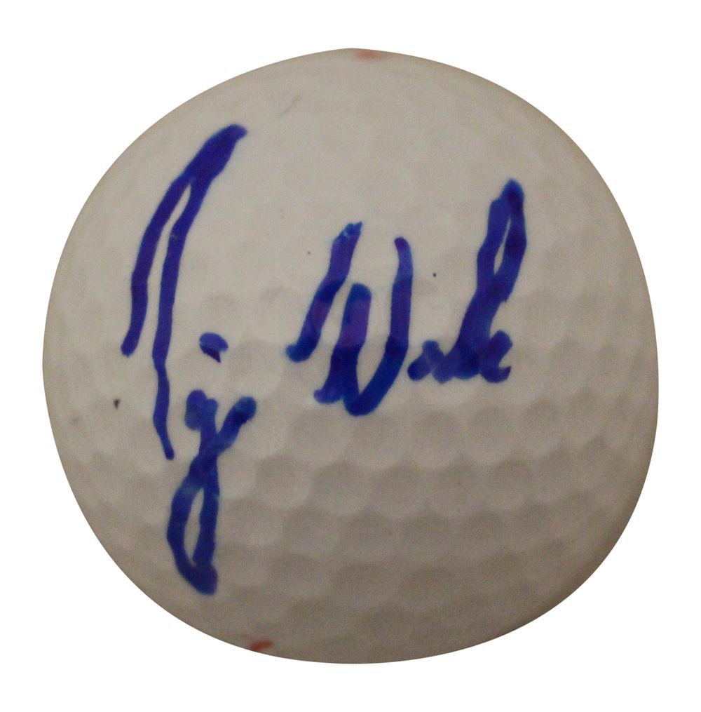 Tiger Woods Autographed/Signed PGA Molitor 2 Golf Ball BAS LOA