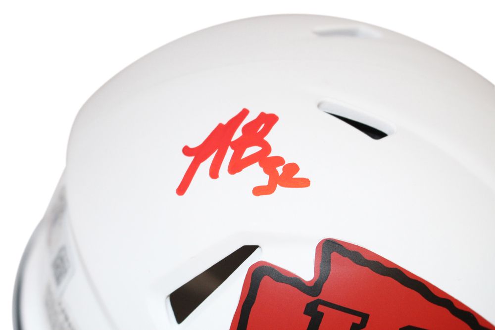 Nick Bolton Autographed Kansas City Chiefs lunar Mini Helmet BAS