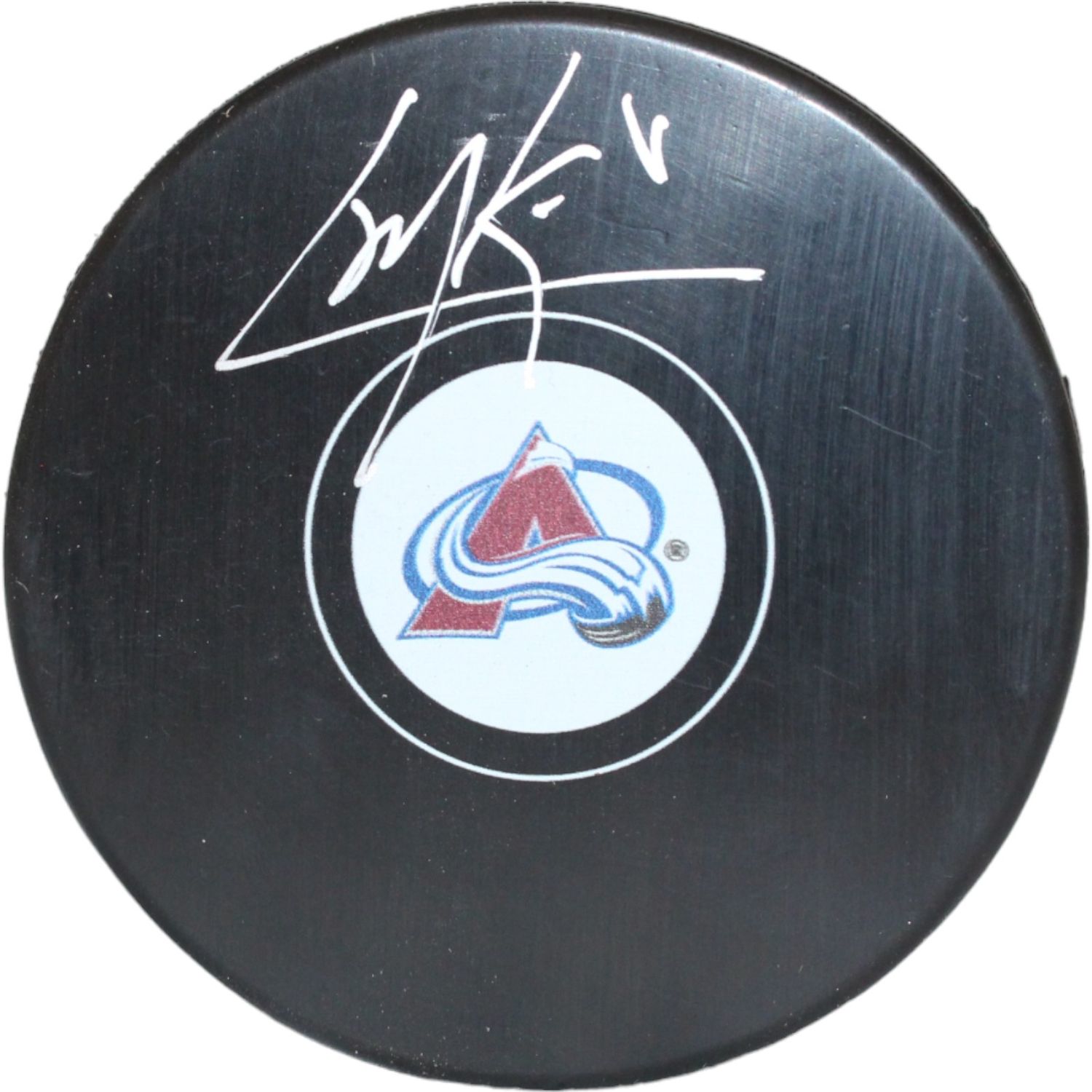 Cale Makar Autographed/Signed Colorado Avalanche Puck Beckett
