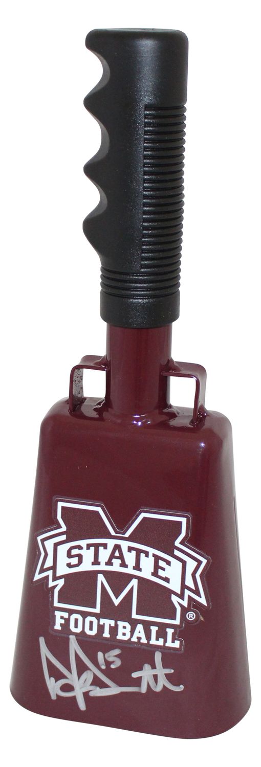 Dak Prescott Autographed Mississippi State Bulldogs Official Cowbell BAS