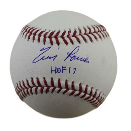 Tim Raines Autographed Montreal Expos OML Baseball HOF JSA