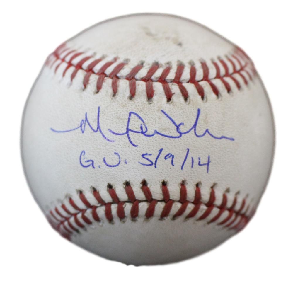 Michael Wacha Autographed St Louis Cardinals Game Used OML Baseball MLB
