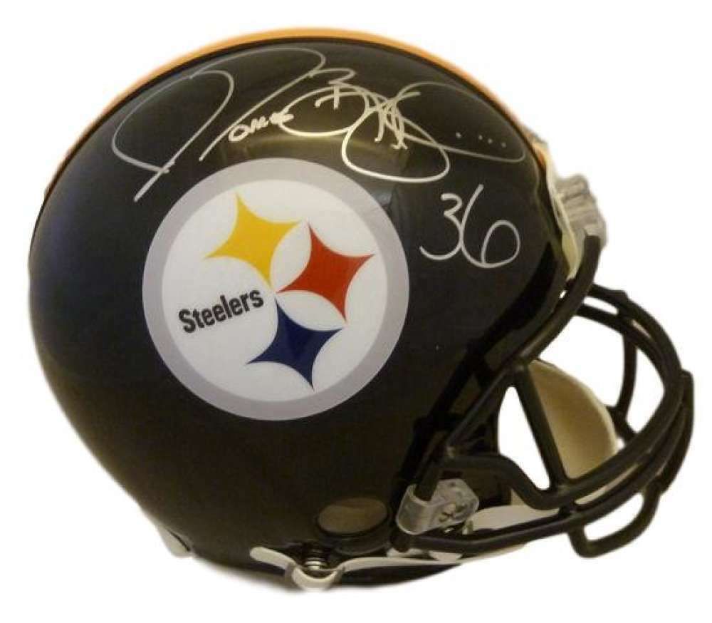 Jerome Bettis Autographed Pittsburgh Steelers Proline Helmet JSA