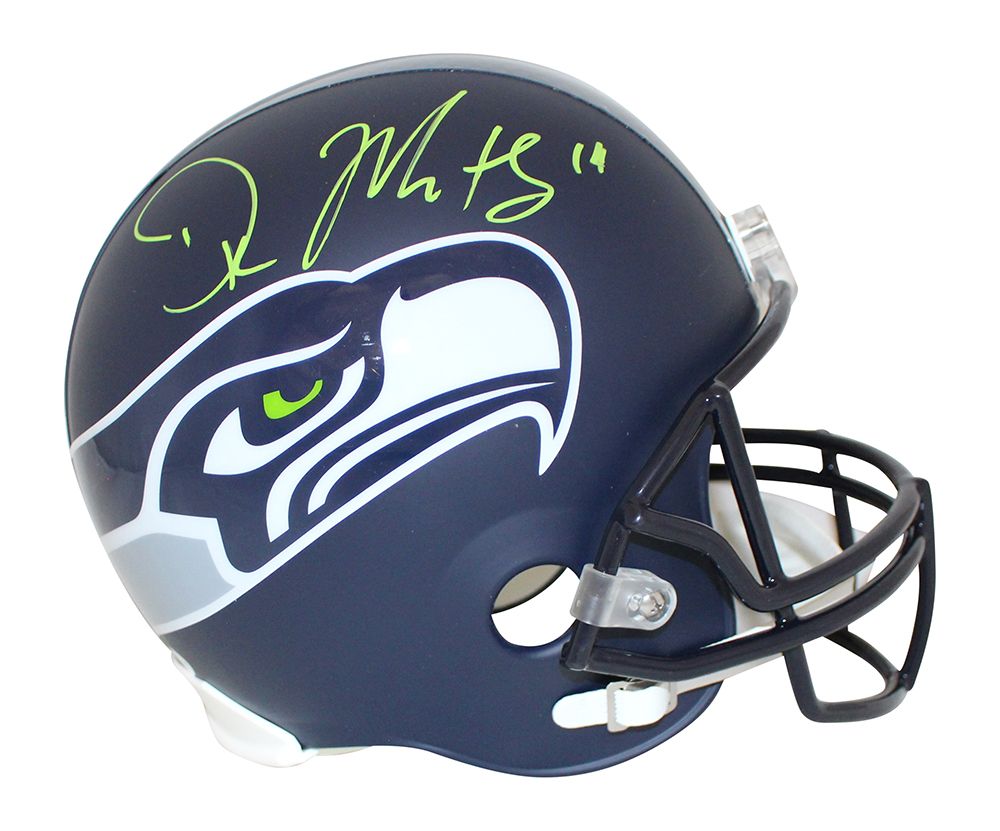 DK Metcalf Autographed/Signed Seattle Seahawks F/S VSR4 Helmet BAS