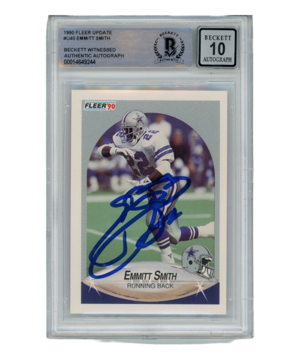 Tony Dorsett Autographed/Signed 9/25/1983 Ticket Stub Beckett