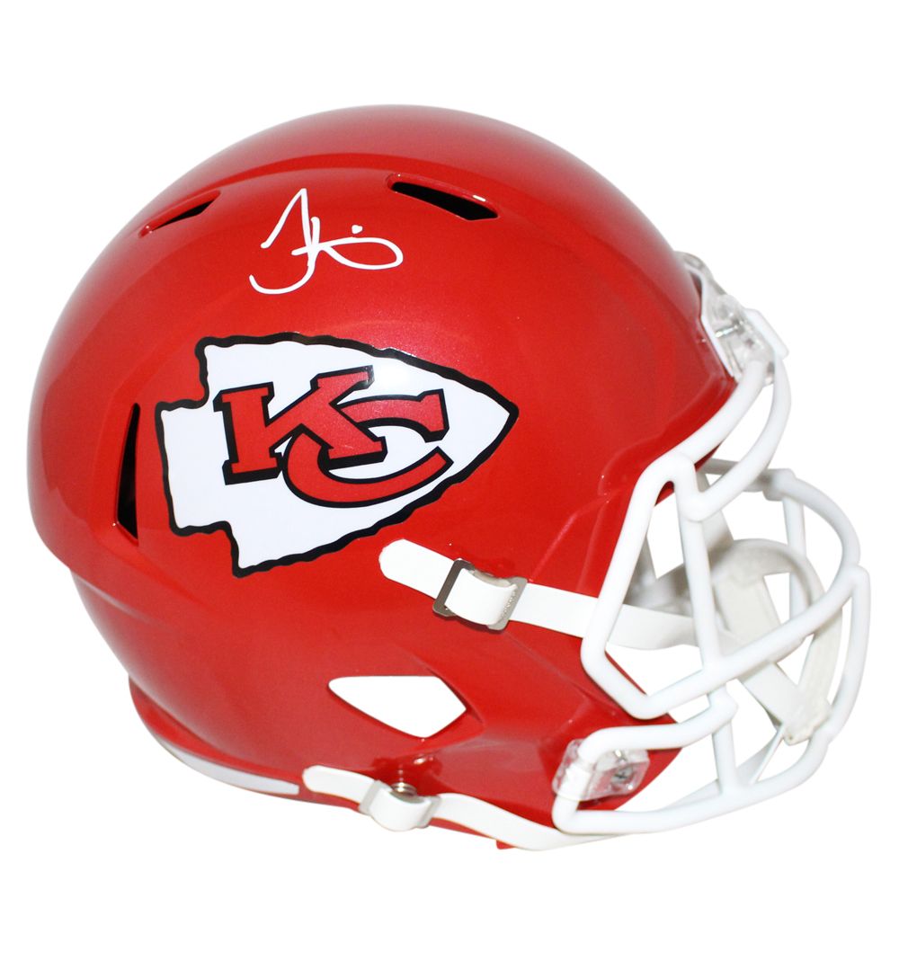 Tyreek Hill Autographed Kansas City Chiefs F/S Speed Helmet BAS