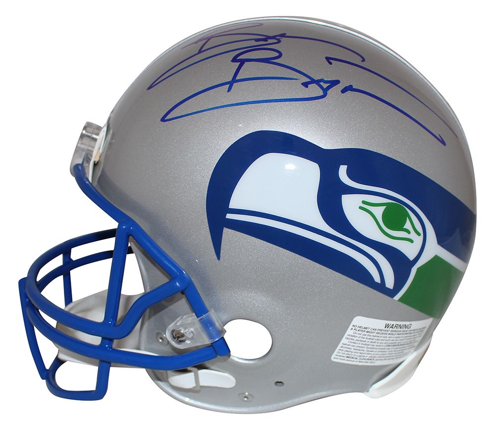 Brian Bosworth Autographed Seattle Seahawks Authentic 83-01 Helmet BAS