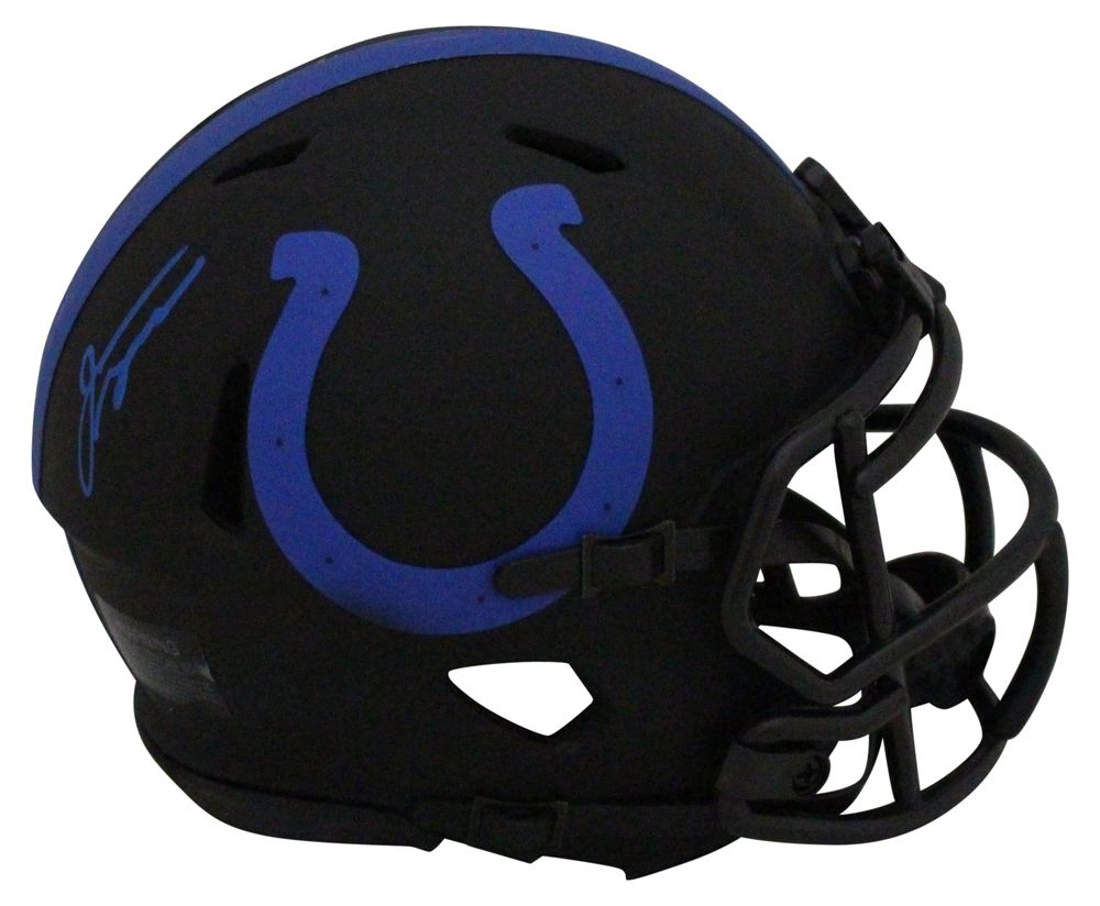 Jonathan Taylor Autographed Indianapolis Colts Eclipse Mini Helmet FAN