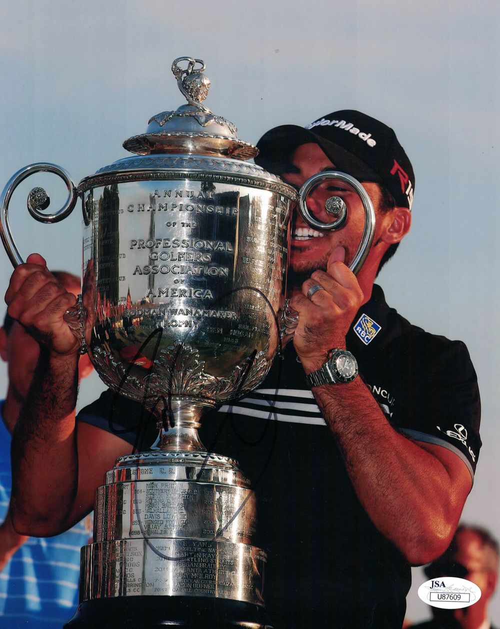 Jason Day Autographed/Signed PGA Championship Golf 8x10 Photo JSA