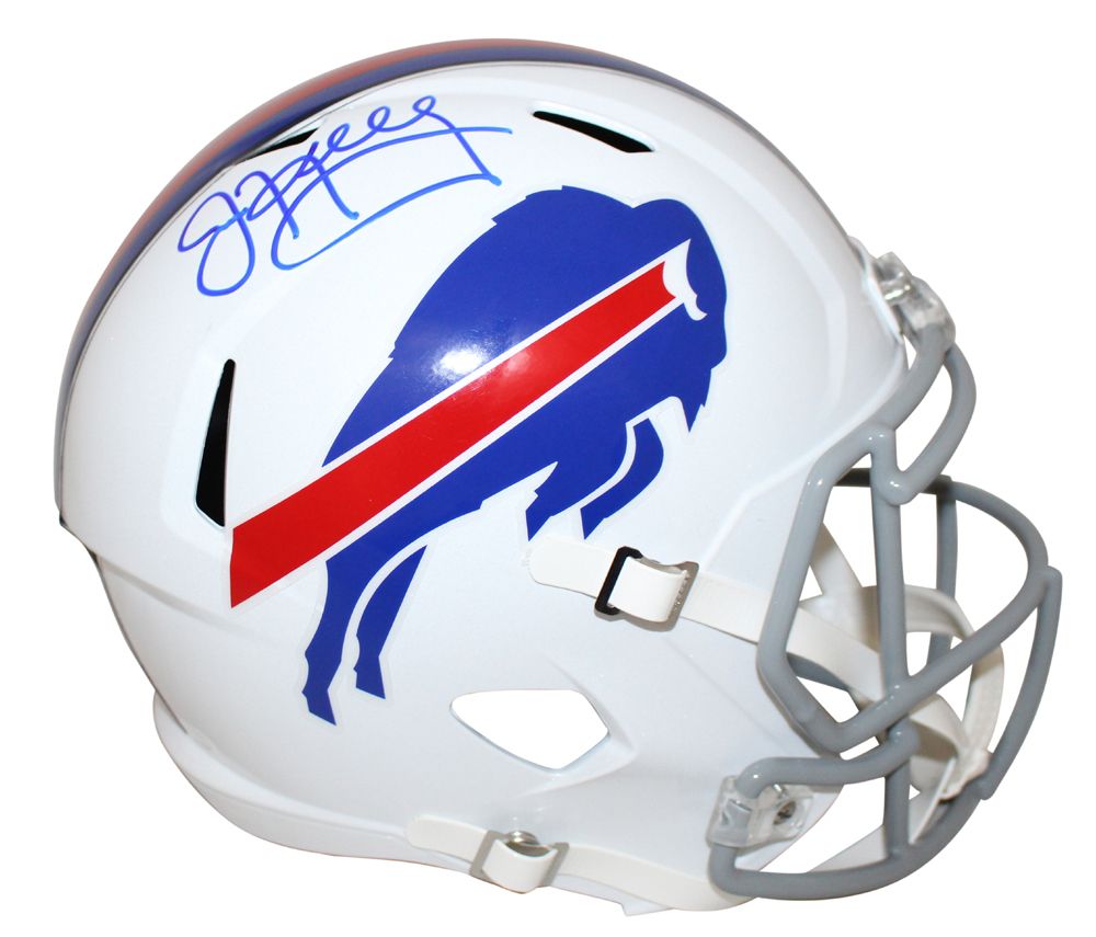 Jim Kelly Autographed/Signed Buffalo Bills Speed Replica Helmet JSA