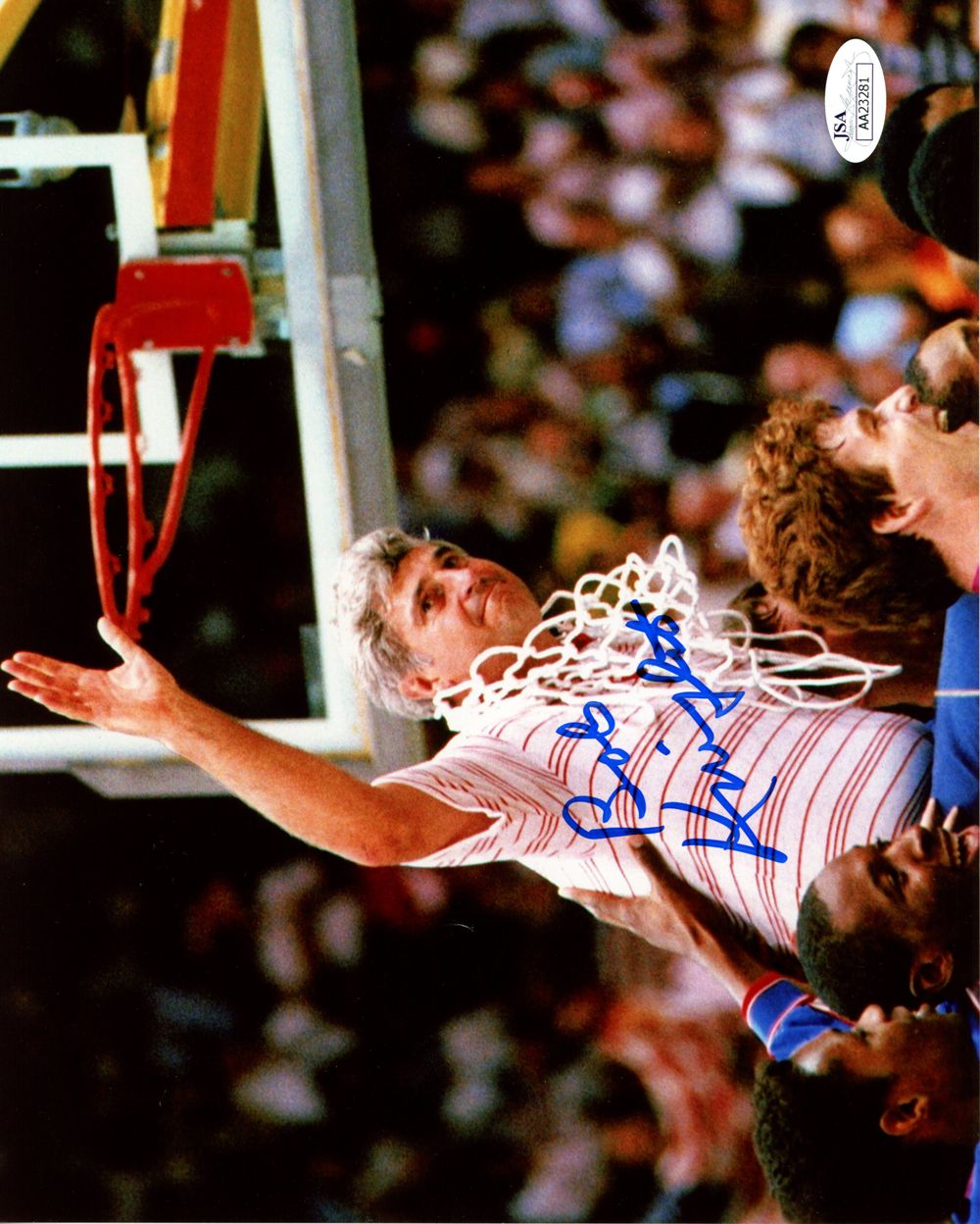 Bob Knight Autographed/Signed Indiana Hoosiers 8x10 Photo JSA