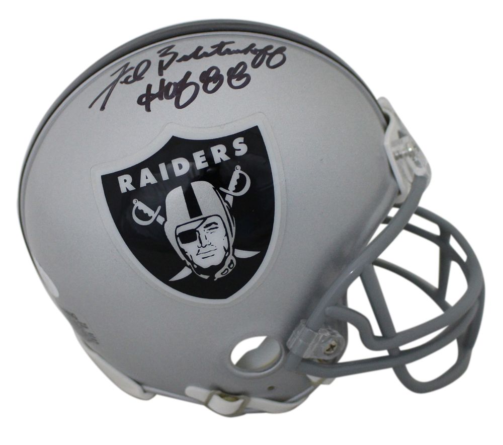 Fred Biletnikoff Autographed Oakland Raiders Mini Helmet HOF JSA
