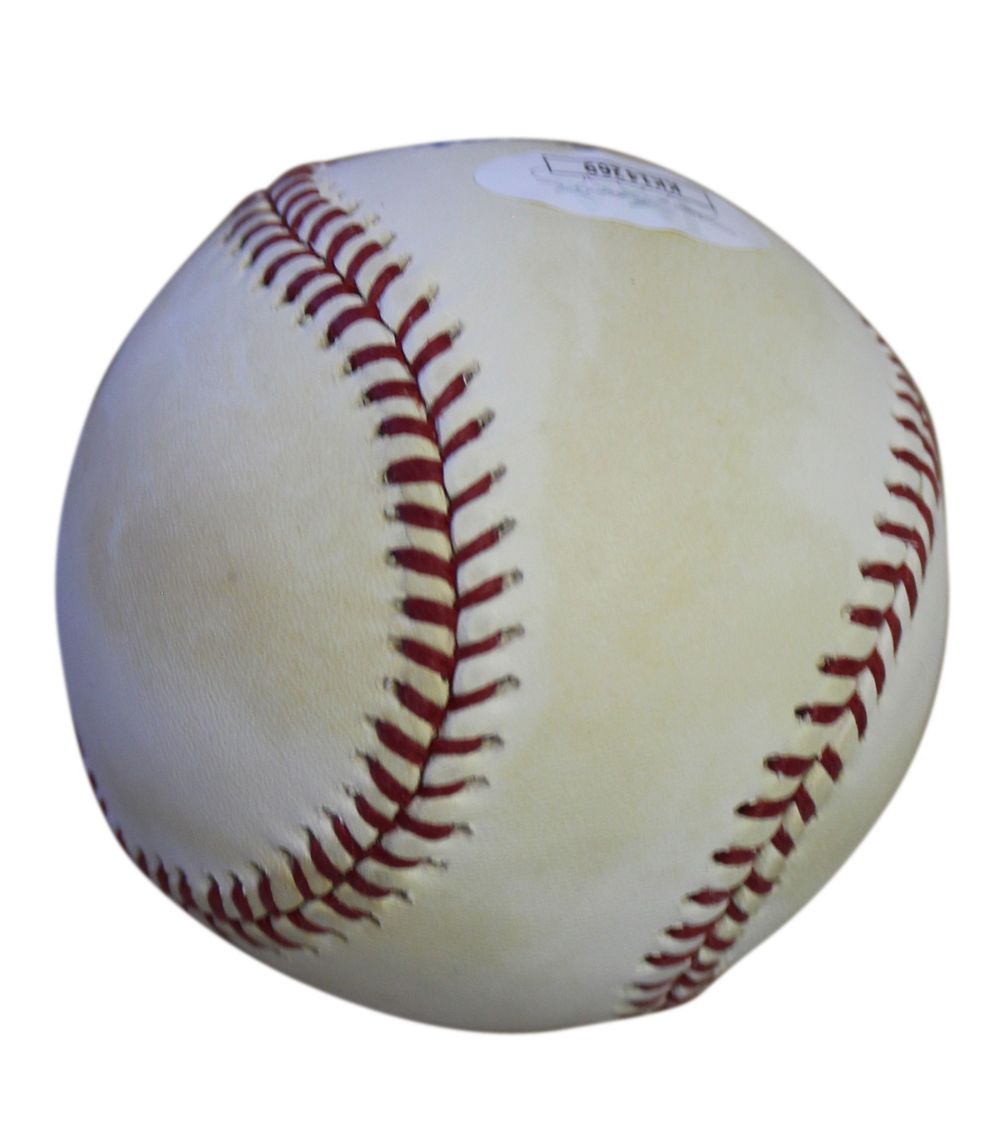 Chipper Jones Autographed Atlanta Braves 1995 World Series Baseball JSA
