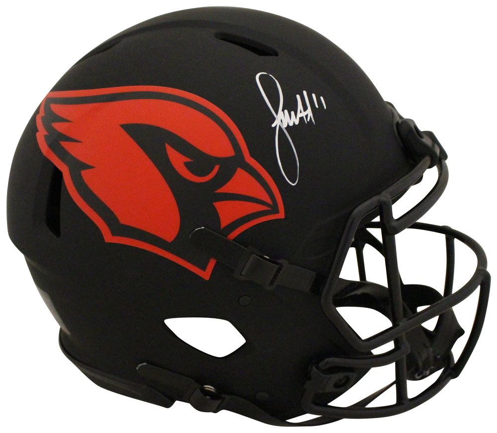 Larry Fitzgerald Signed Arizona Cardinals Authentic Eclipse Helmet BAS