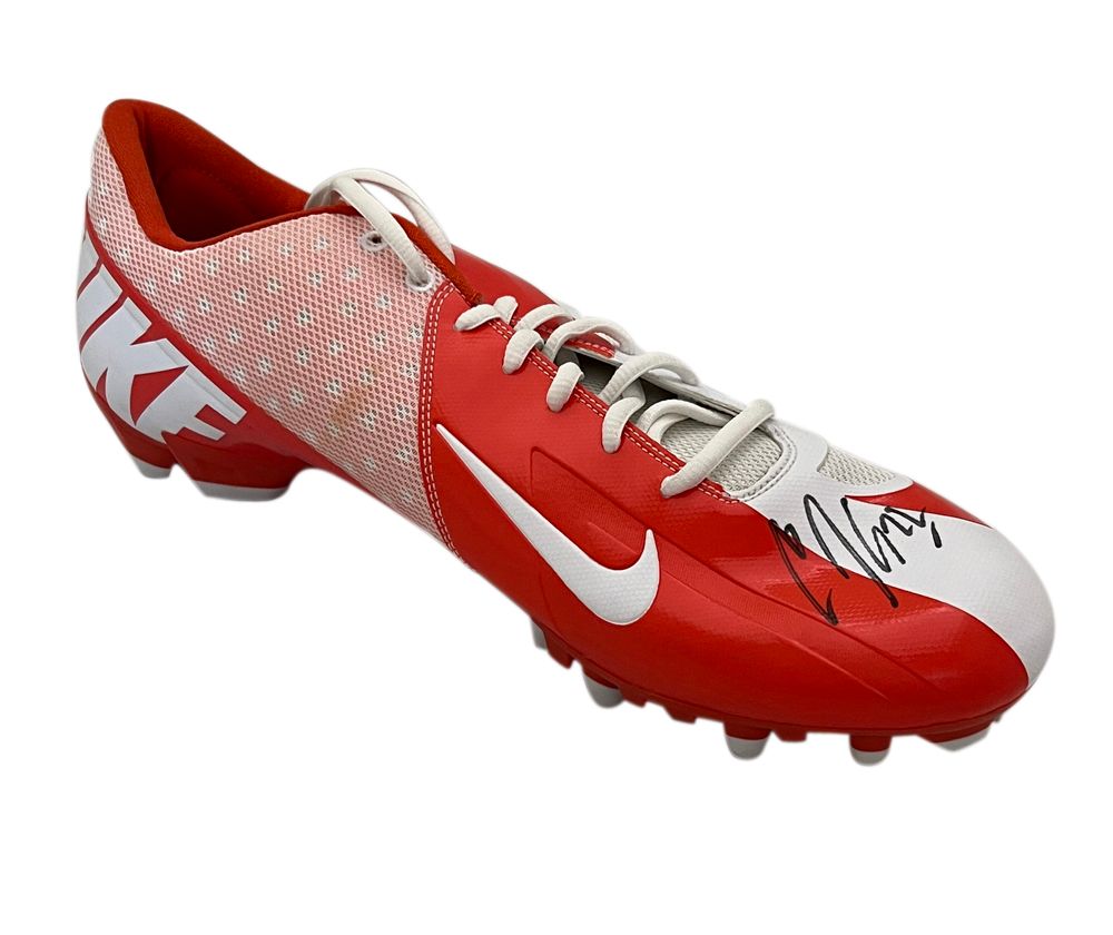 CJ Anderson Autographed Denver Broncos Nike Vapor Pro Size 16 Cleat JSA