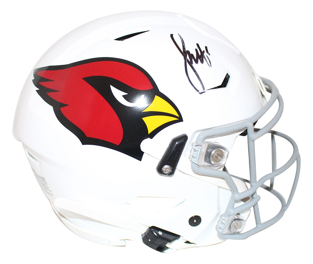 Larry Fitzgerald Signed Arizona Cardinals Authentic Speed Flex Helmet BAS