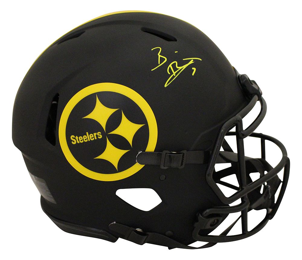 Ben Roethlisberger Signed Pittsburgh Steelers Authentic Eclipse Helmet FAN