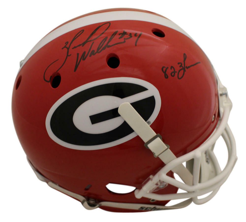Herschel Walker Autographed Georgia Bulldogs Replica Schutt Helmet Heisman BAS