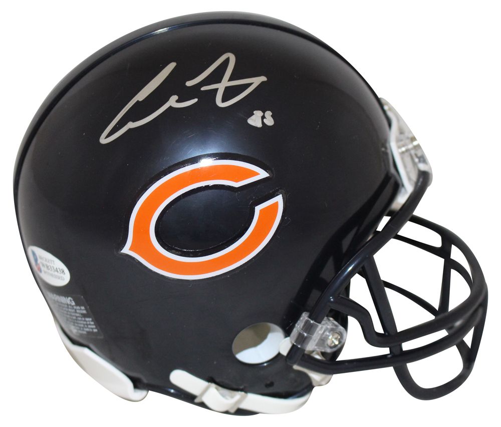 Cole Kmet Autographed/Signed Chicago Bears Mini Helmet BAS
