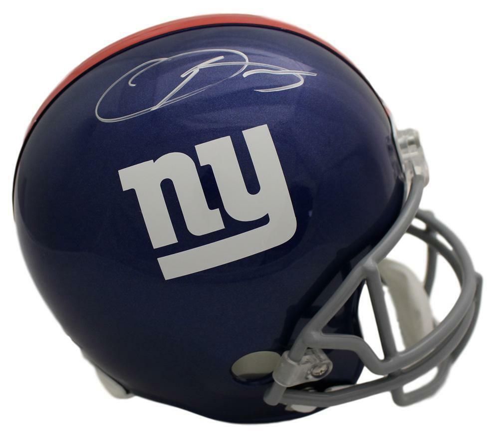 Odell Beckham Autographed New York Giants Full Size Replica Helmet JSA
