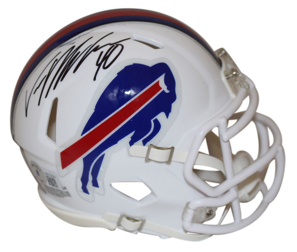 Von Miller Autographed/Signed Buffalo Bills Speed Mini Helmet Beckett
