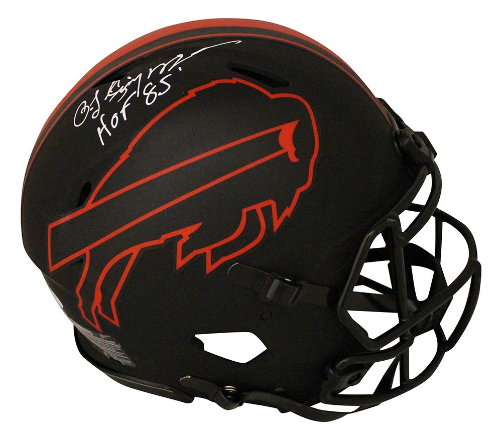 O.J. Simpson Signed Buffalo Bills Authentic Eclipse Speed Helmet HOF JSA