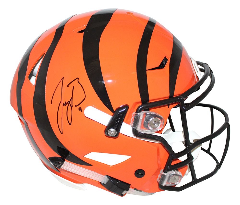 Joe Burrow Signed Cincinnati Bengals Authentic Speed Flex Helmet FAN