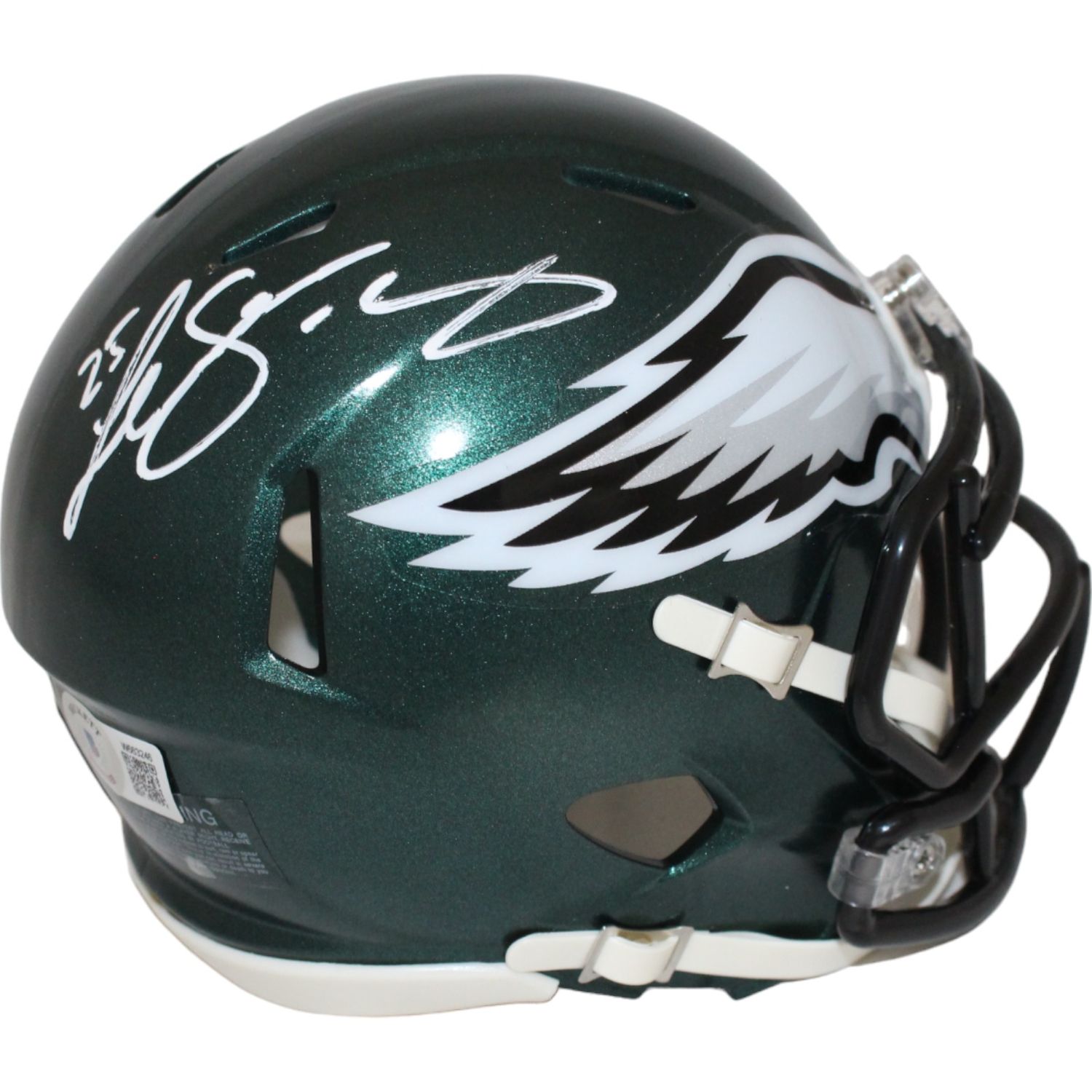 Lesean McCoy Signed Philadelphia Eagles Mini Helmet Beckett