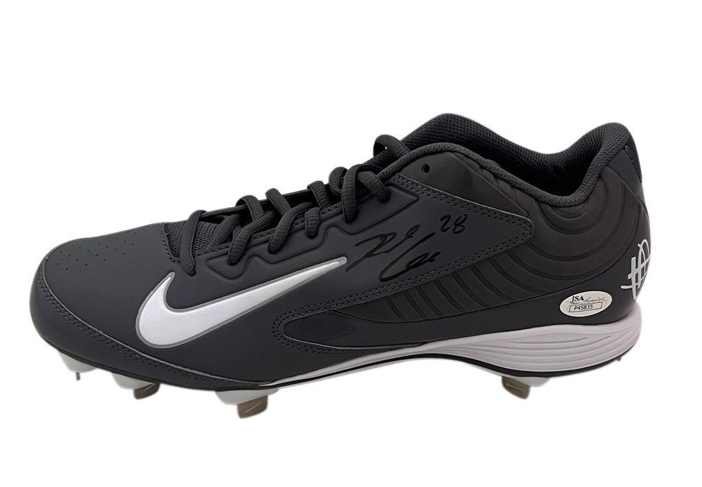 Nolan Arenado Autographed Colorado Rockies Nike Grey Size 10 Cleat JSA