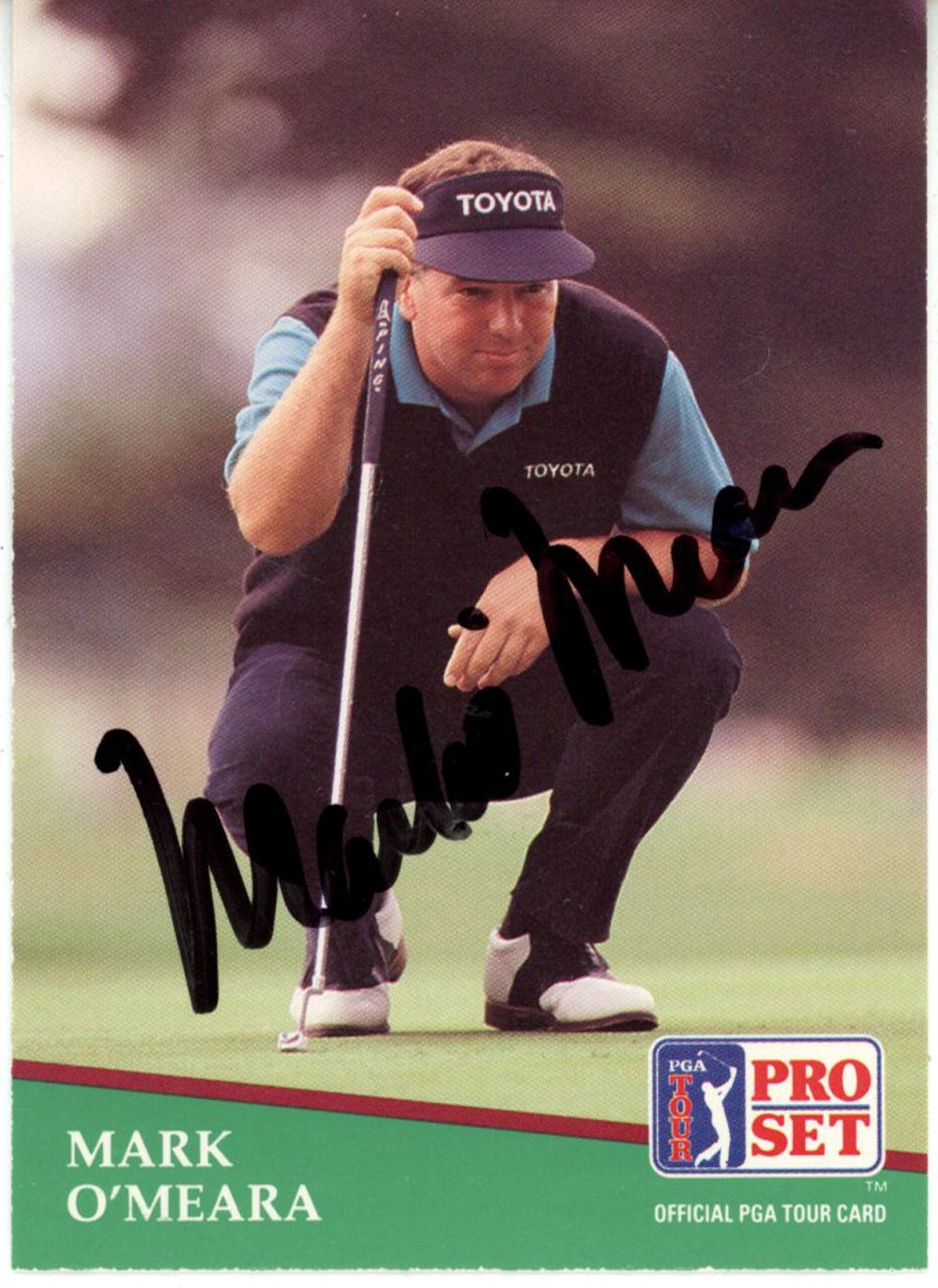 Mark O&#39;Meara Autographed 1991 Pro Set #113 Trading Card Beckett 44884