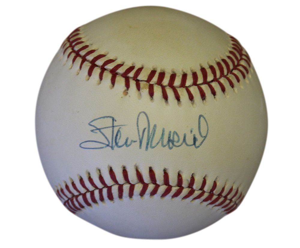 Stan Musial Signed St Louis Cardinals National League Baseball JSA