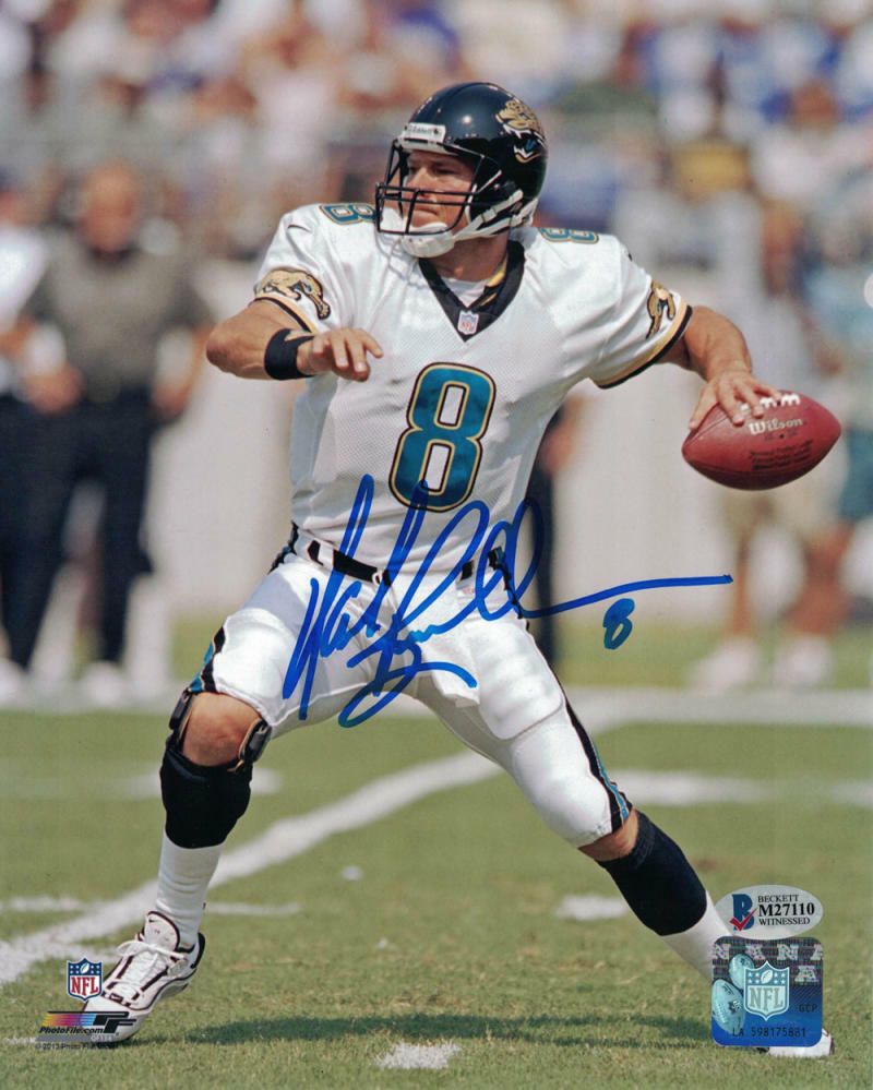 Mark Brunell Autographed Jacksonville Jaguars 8x10 Photo BAS