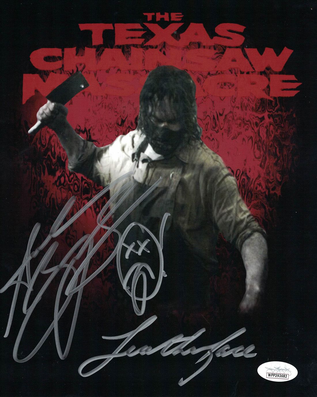 Andrew Bryniarski Autographed Texas Chainsaw Massacre 8x10 Movie Poster Photo Leatherface JSA