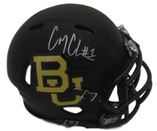 Corey Coleman Autographed Baylor Bears Black Riddell Mini Helmet JSA