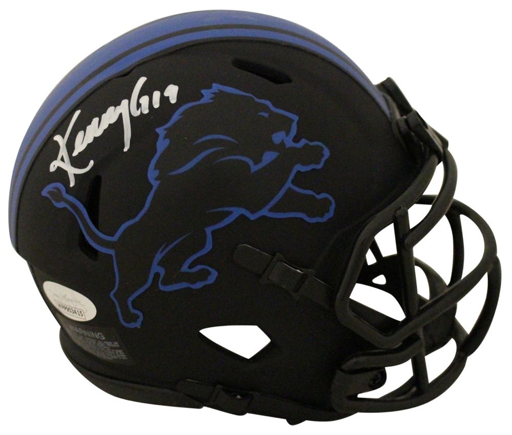 Kenny Golladay Autographed/Signed Detroit Lions Eclipse Mini Helmet JSA