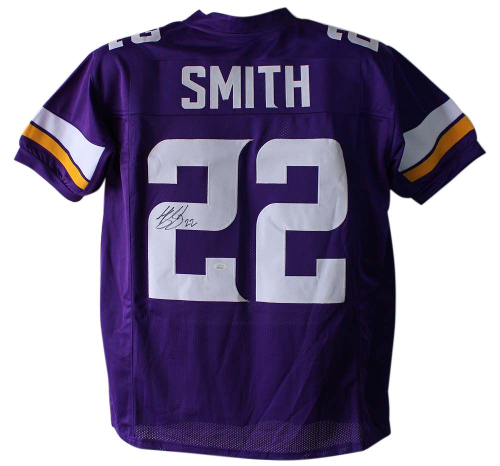 Harrison Smith Autographed/Signed Minnesota Vikings Purple XL Jersey JSA