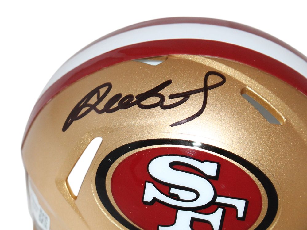 Deebo Samuel Autographed San Francisco 49ers Mini Helmet BAS