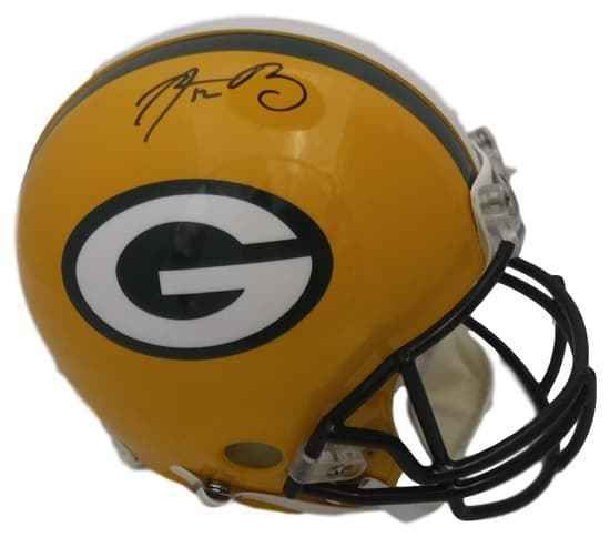 Aaron Rodgers Autographed Green Bay Packers Full Size Proline Helmet FAN