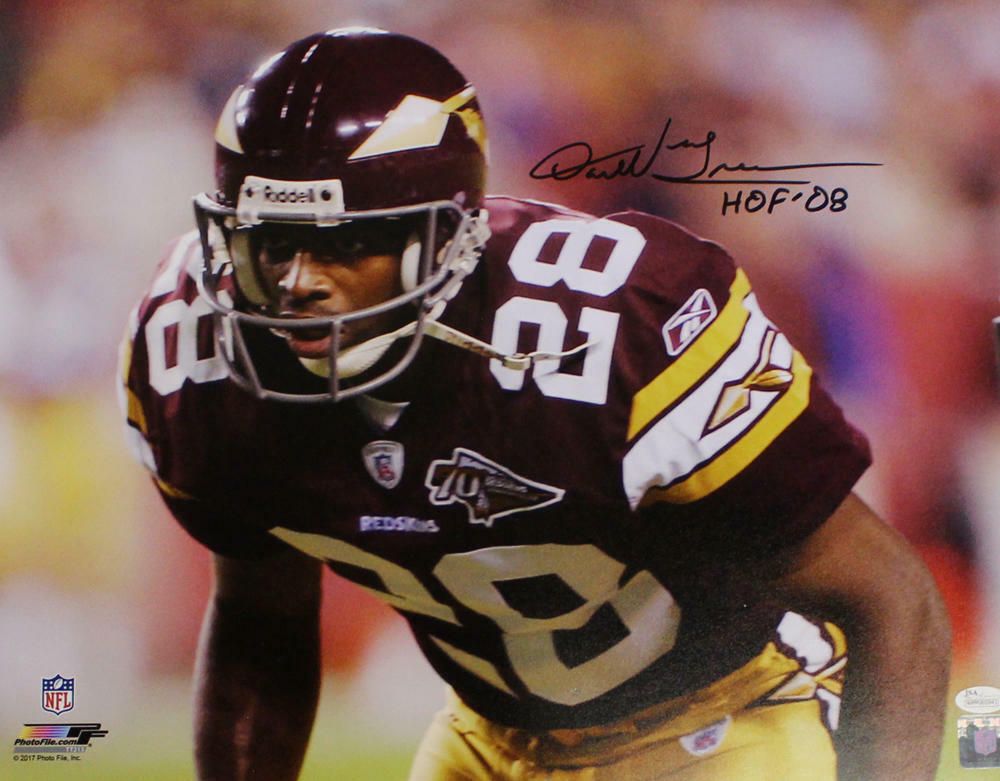 Darrell Green Autographed Washington Redskins 16x20 Photo HOF JSA