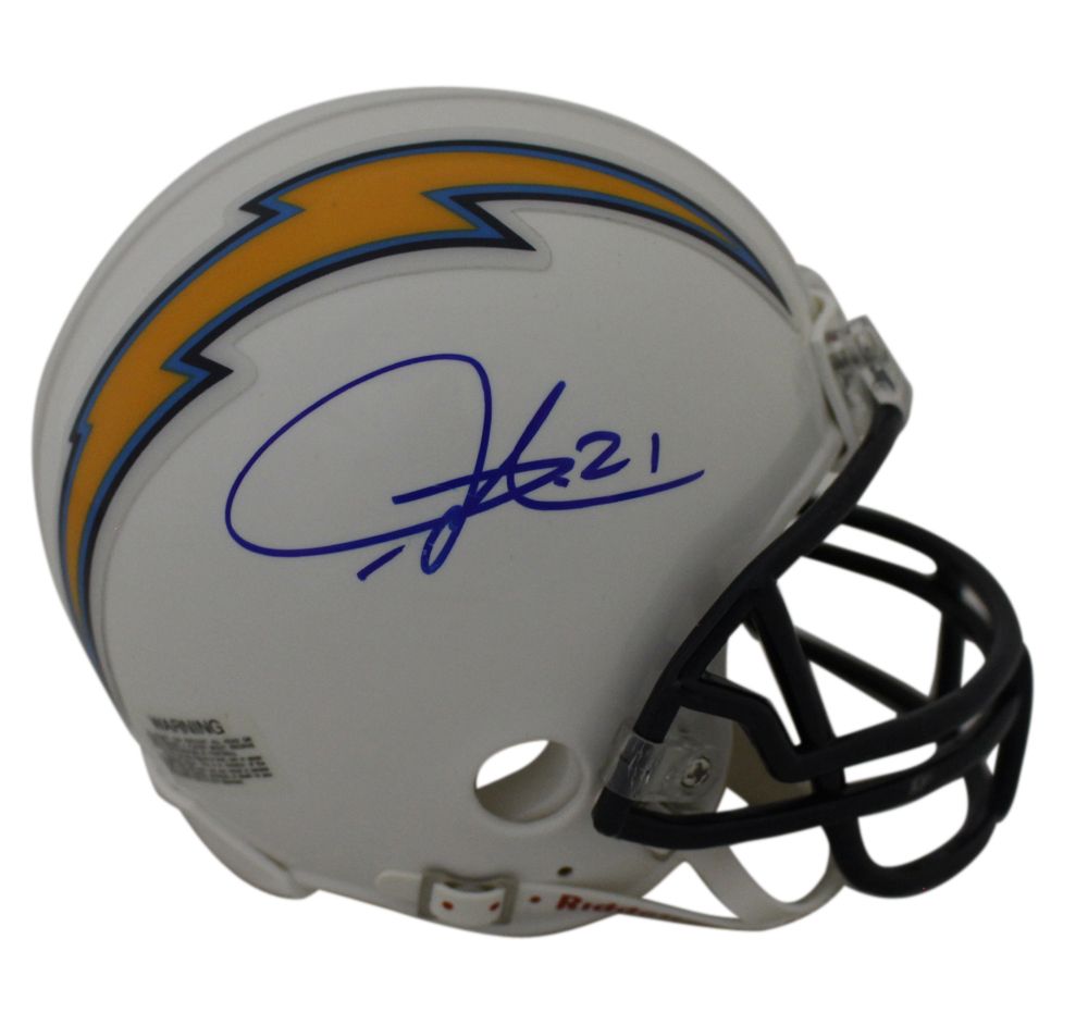 LaDainian Tomlinson Autographed San Diego Chargers Mini Helmet JSA