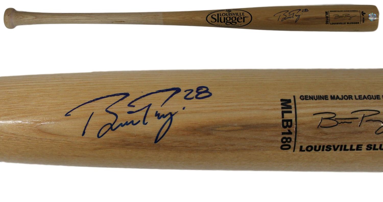 Buster Posey Signed San Francisco Giants Louisville Slugger Bat Lojo