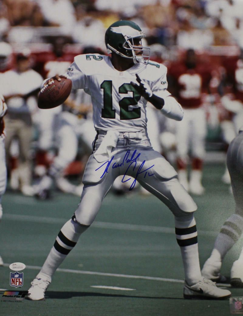 Randall Cunningham Autographed Philadelphia Eagles 16x20 Photo JSA