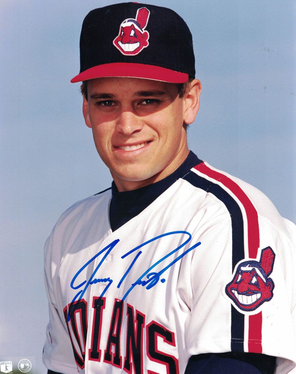 Jerry Dipoto Autographed/Signed Cleveland Indians 8x10 Photo PF
