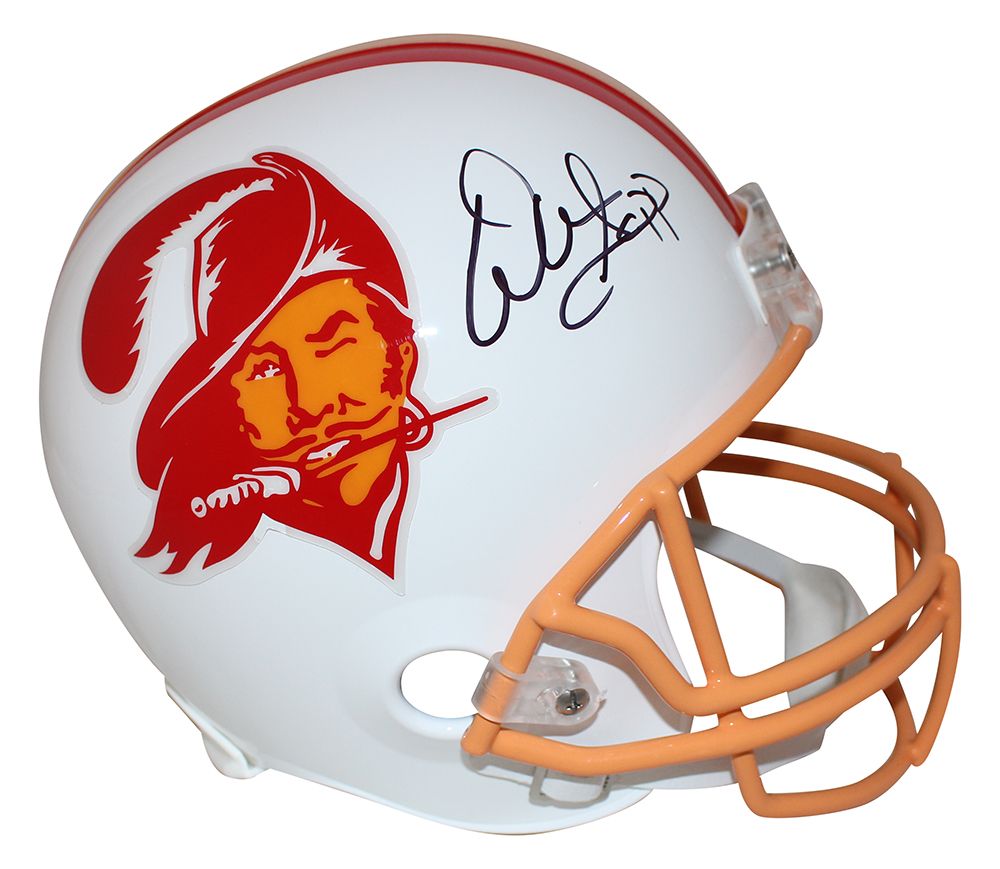 Warren Sapp Signed Tampa Bay Buccaneers F/S 75-96 VSR4 Helmet BAS