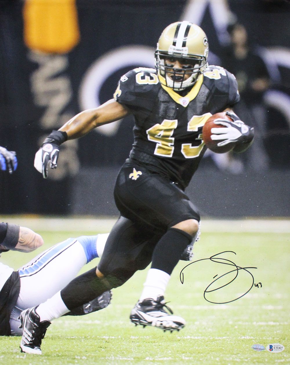 Darren Sproles Autographed/Signed New Orleans Saints 16x20 Photo BAS